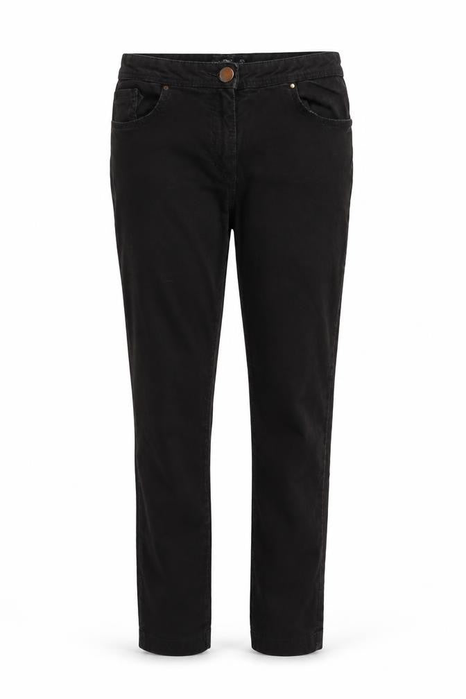Womens UK Size 8 F&F Regular Fit Skinny Black Jeans