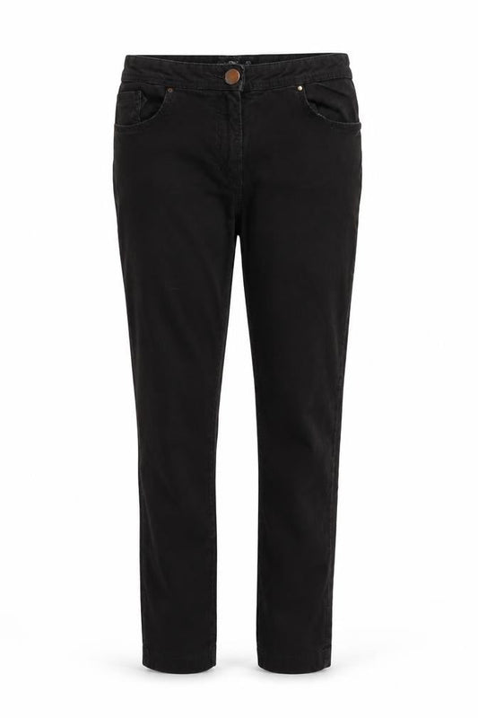 Womens UK Size 8 F&F Regular Fit Skinny Black Jeans