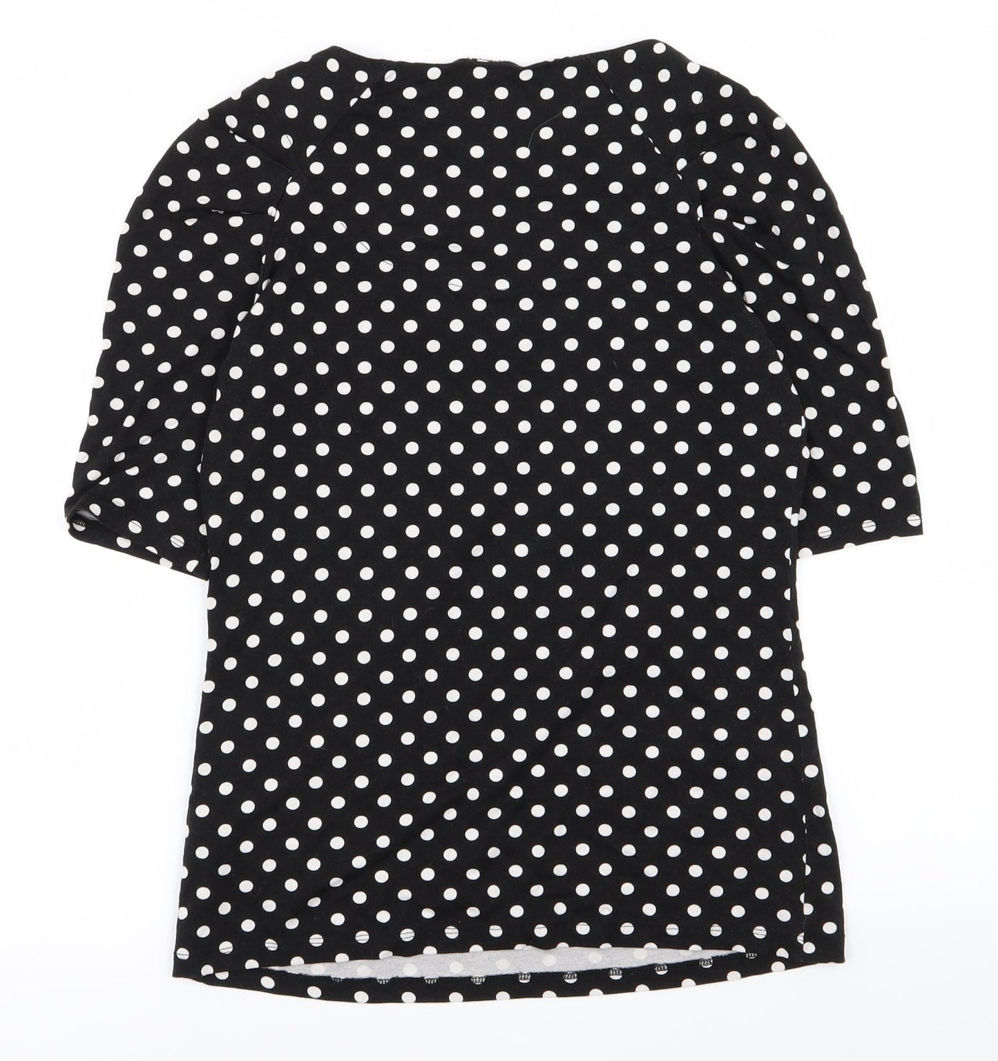 Womens UK Size 8 NEXT Black Basic T-Shirt