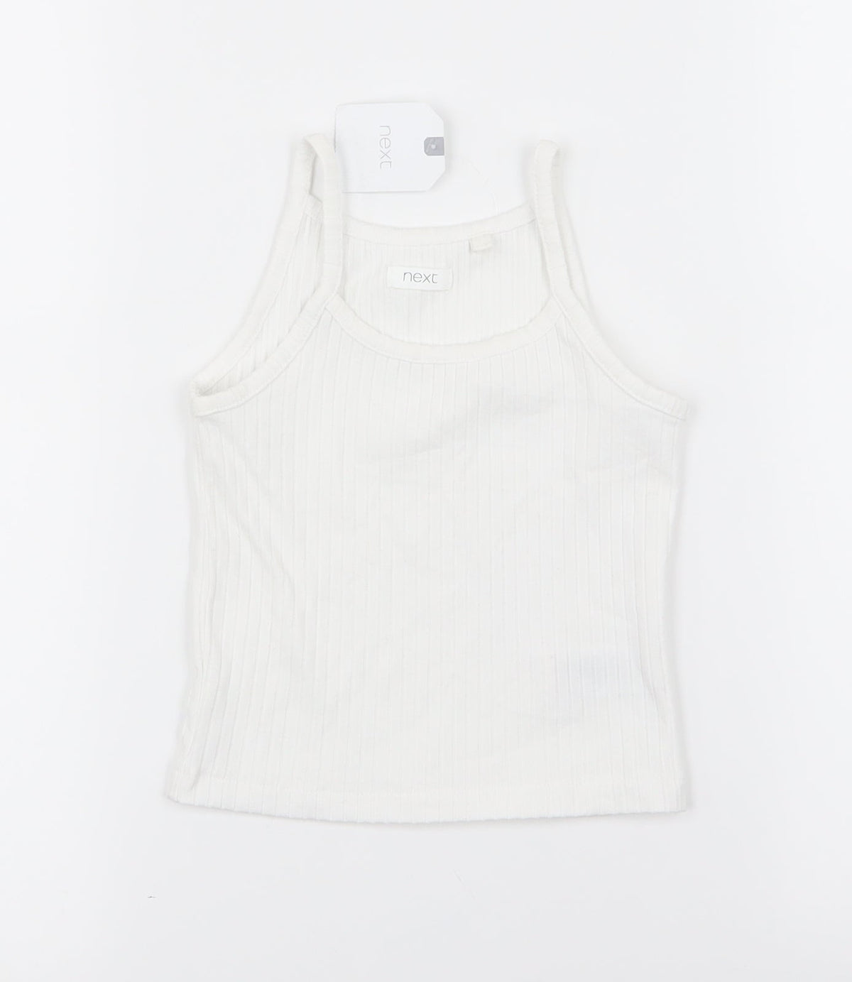 Next Girls White   Basic Tank Size 4 Years