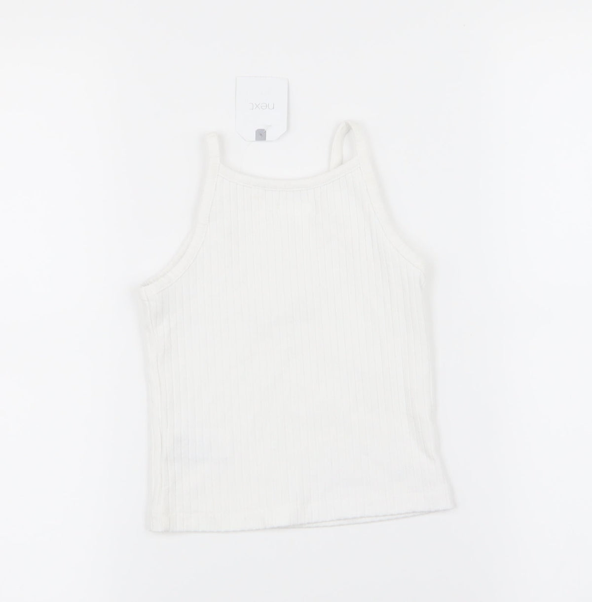 Next Girls White   Basic Tank Size 4 Years