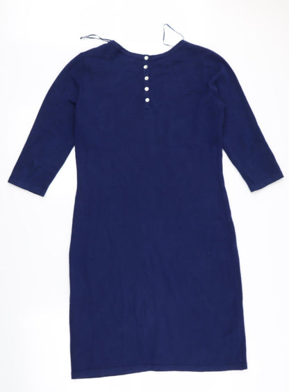 Seven lemon Womens Blue   Fit & Flare  Size L