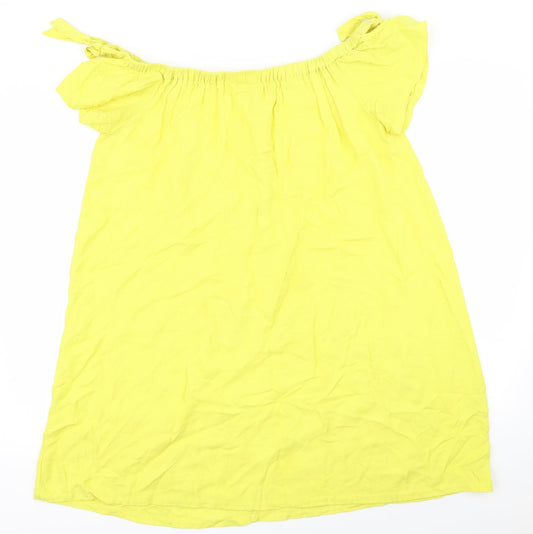 Nota Womens Yellow   Fit & Flare  Size 10