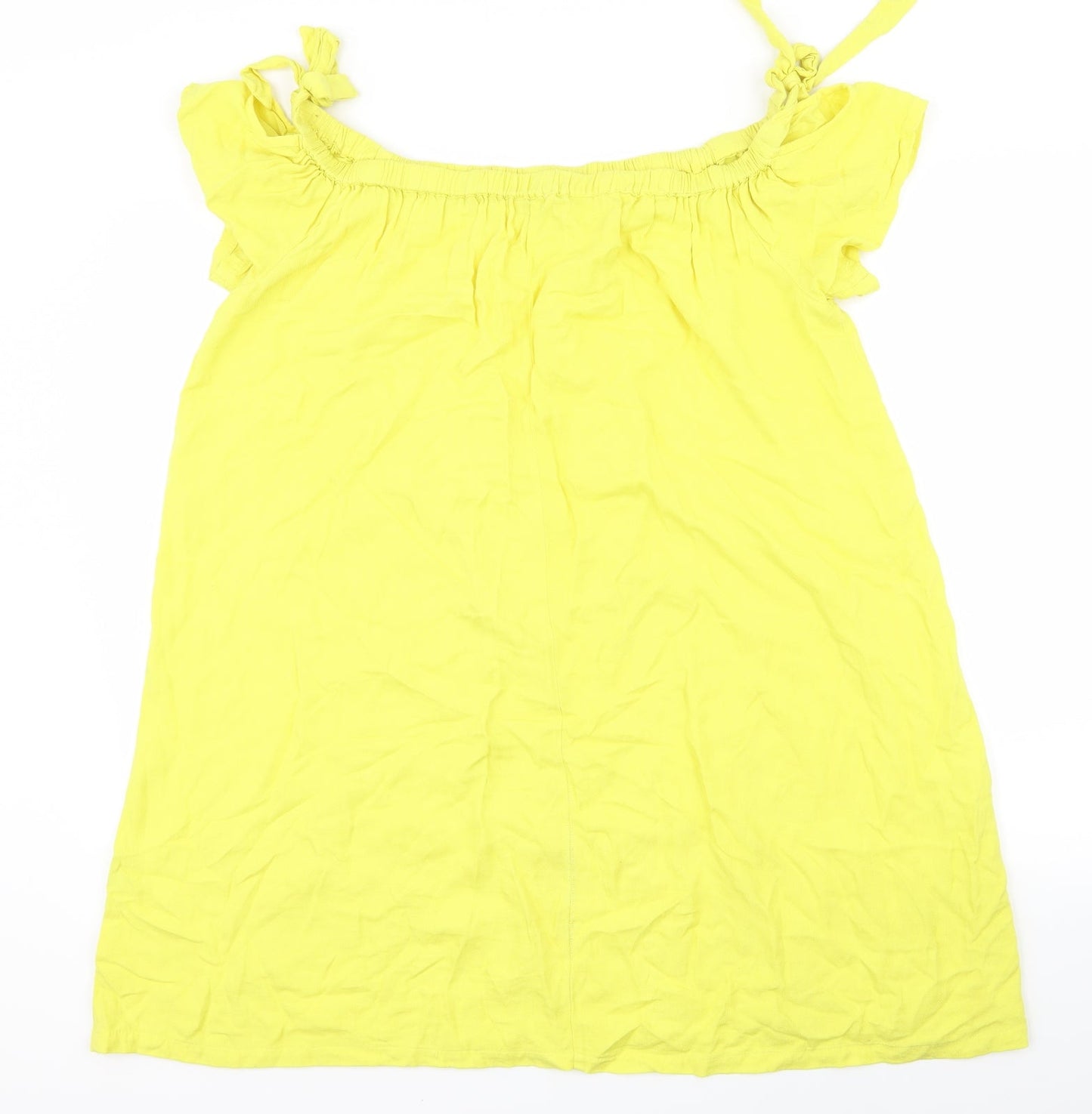Nota Womens Yellow   Fit & Flare  Size 10