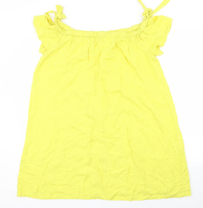 Nota Womens Yellow   Fit & Flare  Size 10