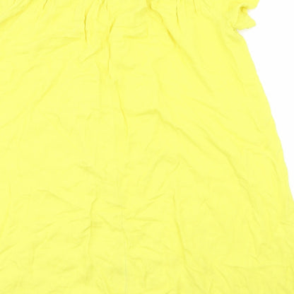 Nota Womens Yellow   Fit & Flare  Size 10