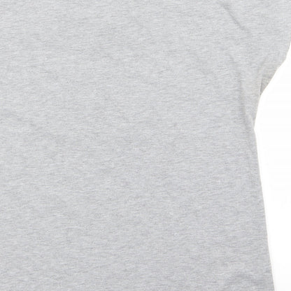 Fashion House Womens Grey   Basic T-Shirt Size S