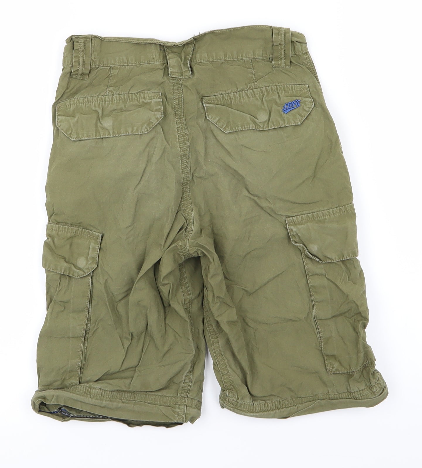 H&M Boys Green   Cargo Shorts Size 6-7 Years