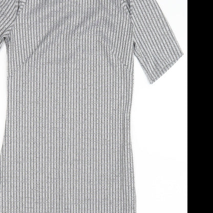 Atmosphere Womens Grey   Shirt Dress  Size 12