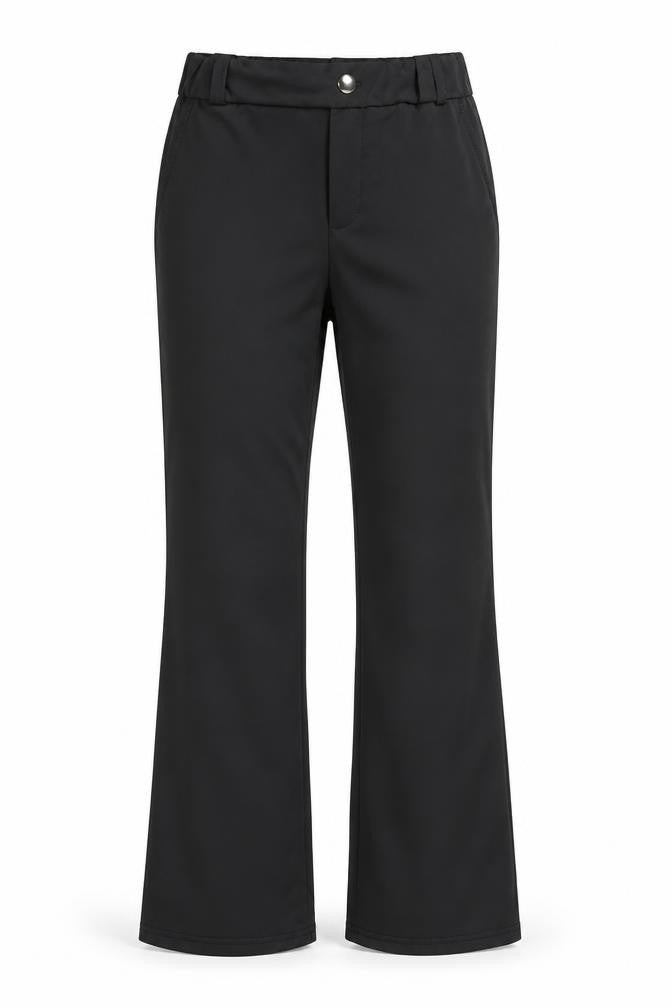 Womens UK Size M Preworn Regular Fit  Black Trousers