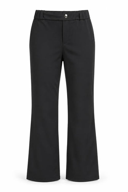 Womens UK Size M Preworn Regular Fit  Black Trousers