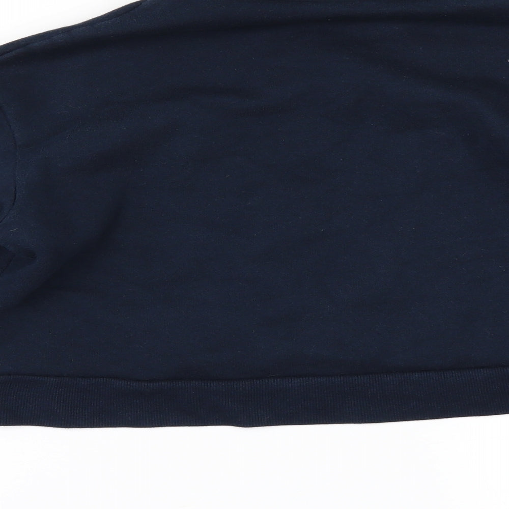 Womens UK Size S Divided by H&M Blue Pullover Sweatshirt