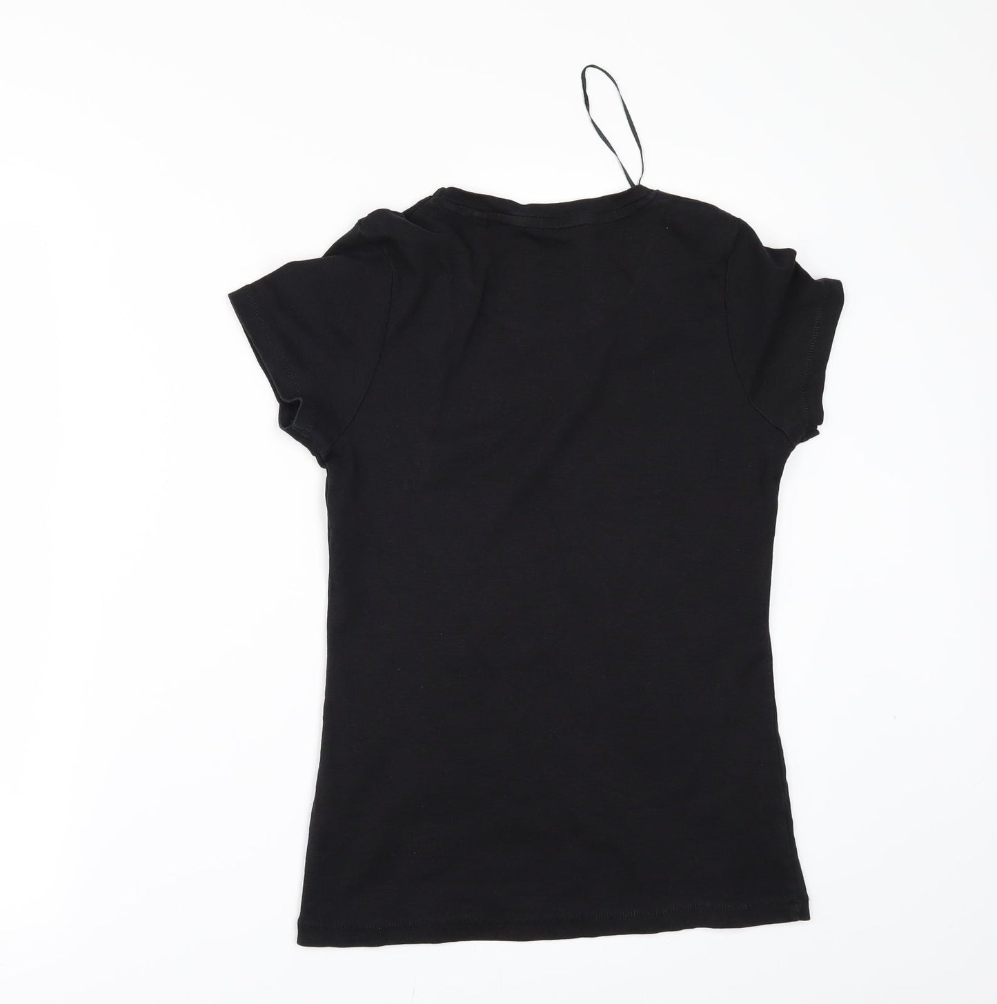 TU Womens Black   Basic T-Shirt Size 8