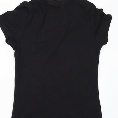 TU Womens Black   Basic T-Shirt Size 8
