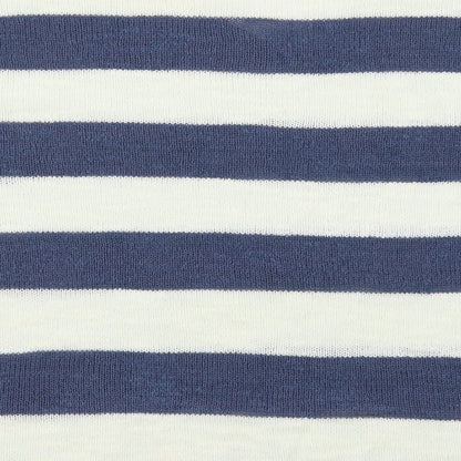 Capri Womens Blue Striped  Pullover Jumper Size M