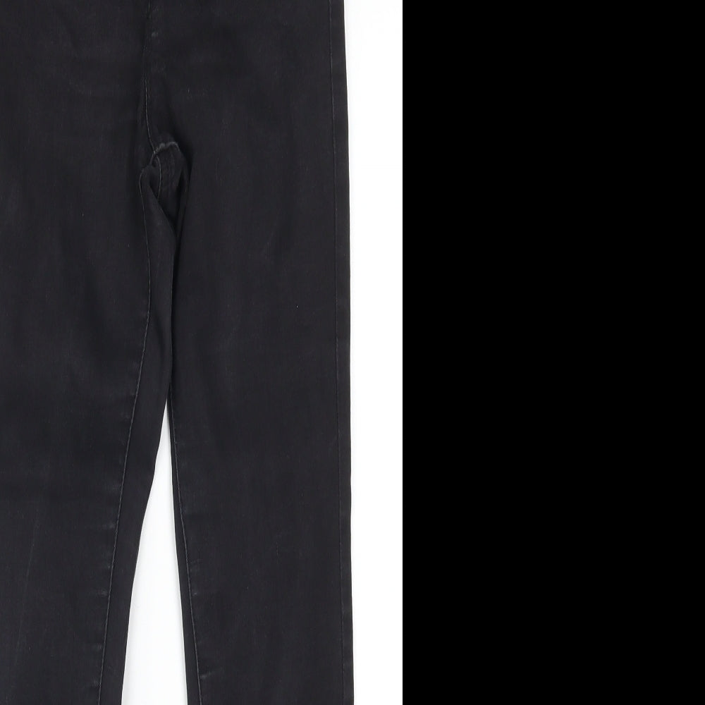 Denim Co Womens Black  Denim Skinny Jeans Size 10 L25 in