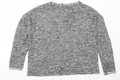 River Island Womens Grey   Pullover Jumper Size 10