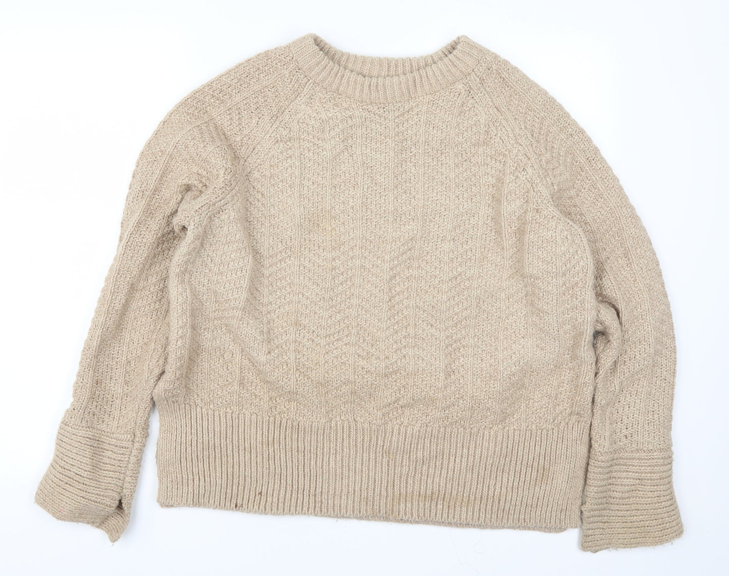 H&M Womens Brown   Pullover Jumper Size M