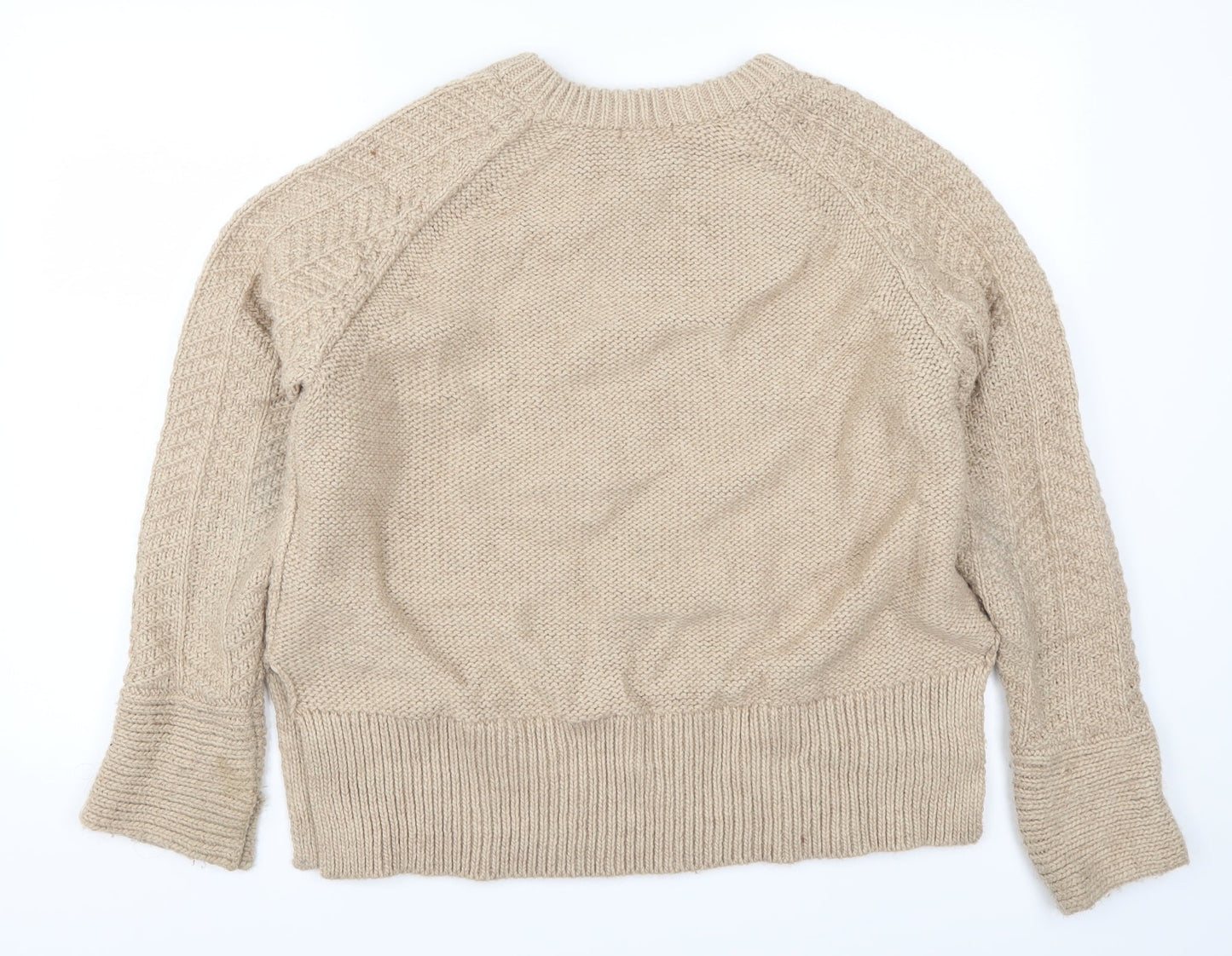 H&M Womens Brown   Pullover Jumper Size M