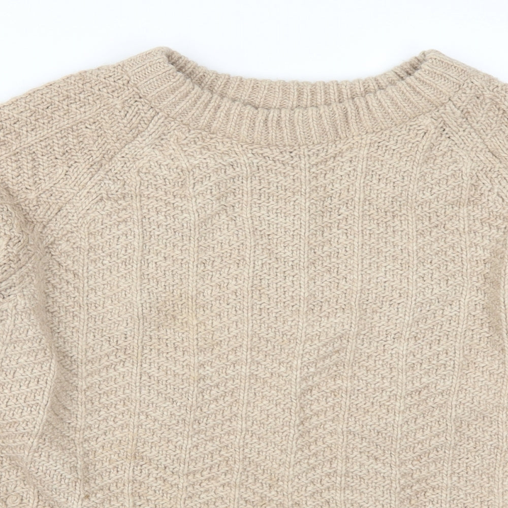 H&M Womens Brown   Pullover Jumper Size M