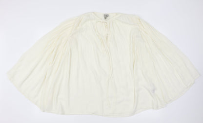 Womens UK Size 4 ASOS White Basic Blouse