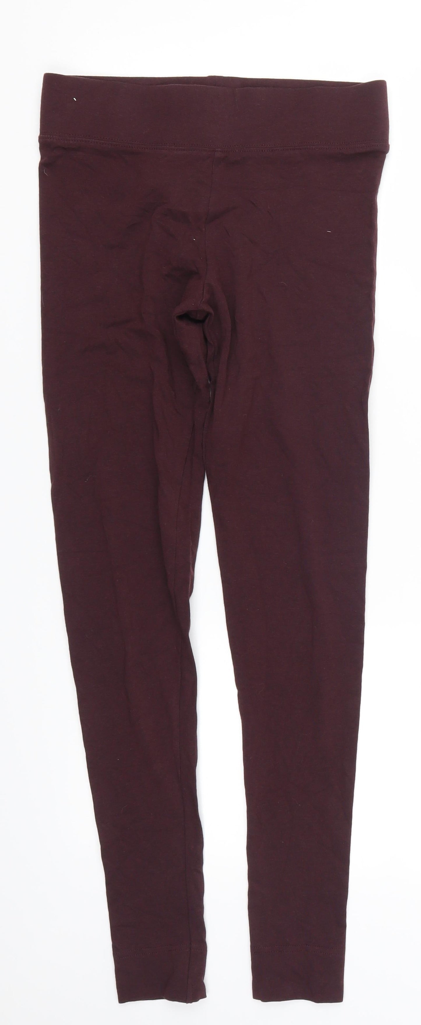 Womens UK Size 8 Marks and Spencer  Carrot Purple Leggings