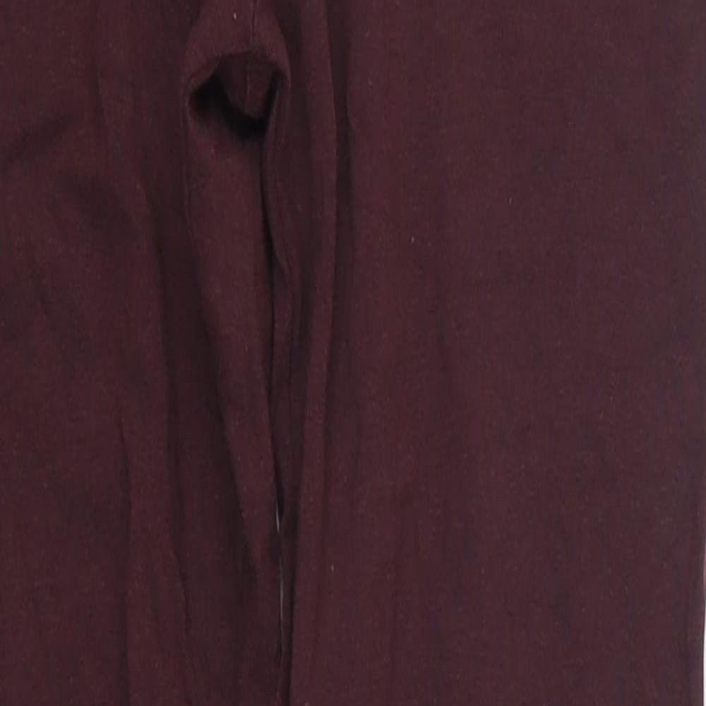 Womens UK Size 8 Marks and Spencer  Carrot Purple Leggings