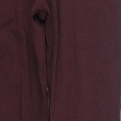 Womens UK Size 8 Marks and Spencer  Carrot Purple Leggings