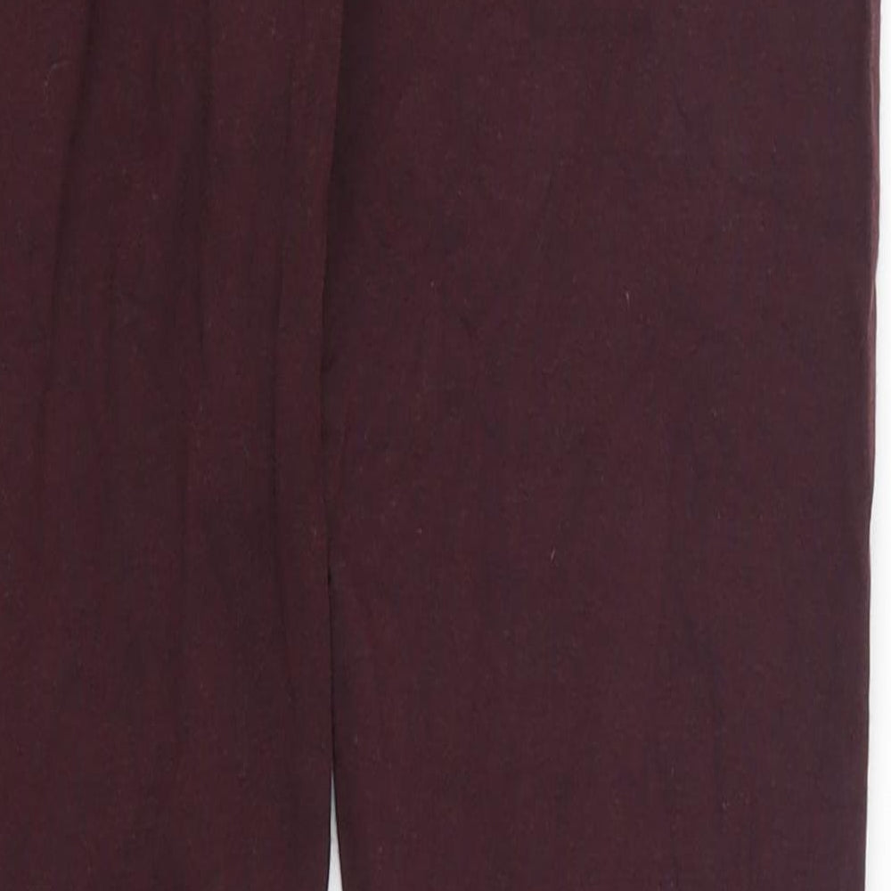 Womens UK Size 8 Marks and Spencer  Carrot Purple Leggings