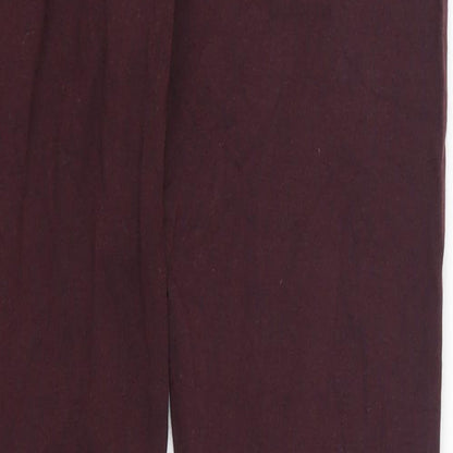 Womens UK Size 8 Marks and Spencer  Carrot Purple Leggings