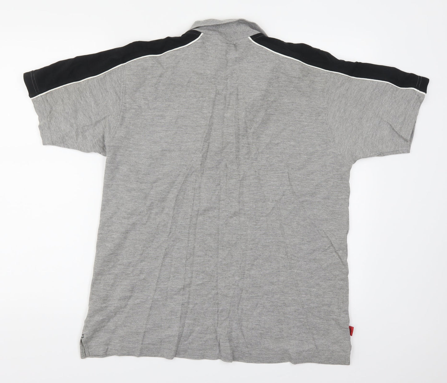 Umbro Mens Grey    Polo Size M