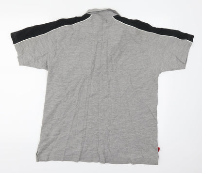 Umbro Mens Grey    Polo Size M