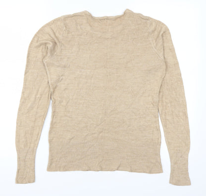 Papaya Womens Beige   Pullover Jumper Size 12