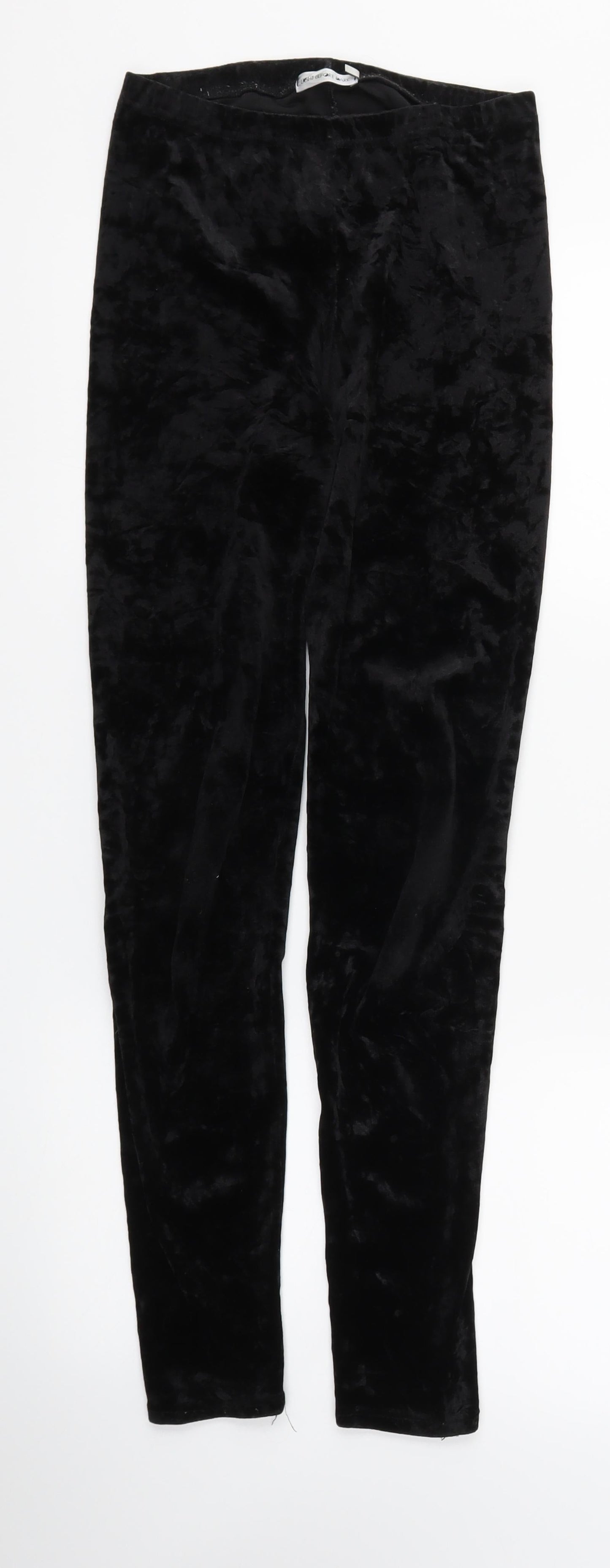 Womens UK Size S Light before Dark Regular Fit Jegging Black Trousers