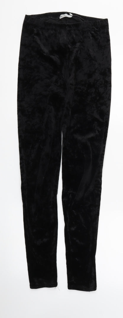 Womens UK Size S Light before Dark Regular Fit Jegging Black Trousers