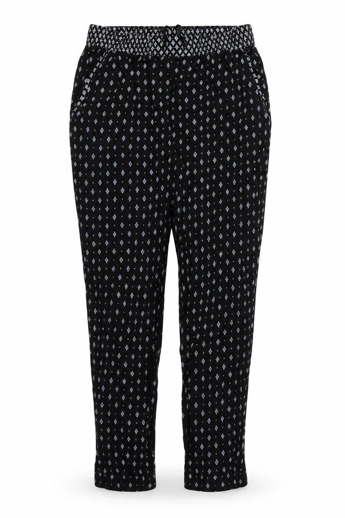 Womens UK Size 10 New Look Regular Fit Jogger Black Trousers