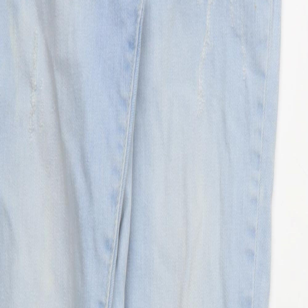 Denim & Co. Womens Blue   Skinny Jeans Size 6 L28 in