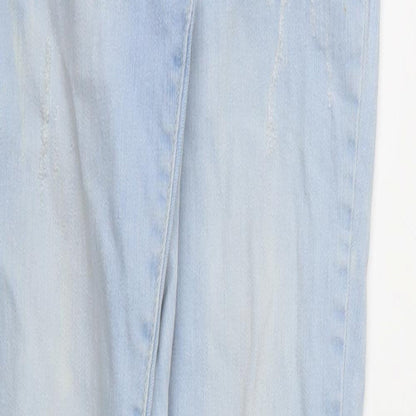 Denim & Co. Womens Blue   Skinny Jeans Size 6 L28 in