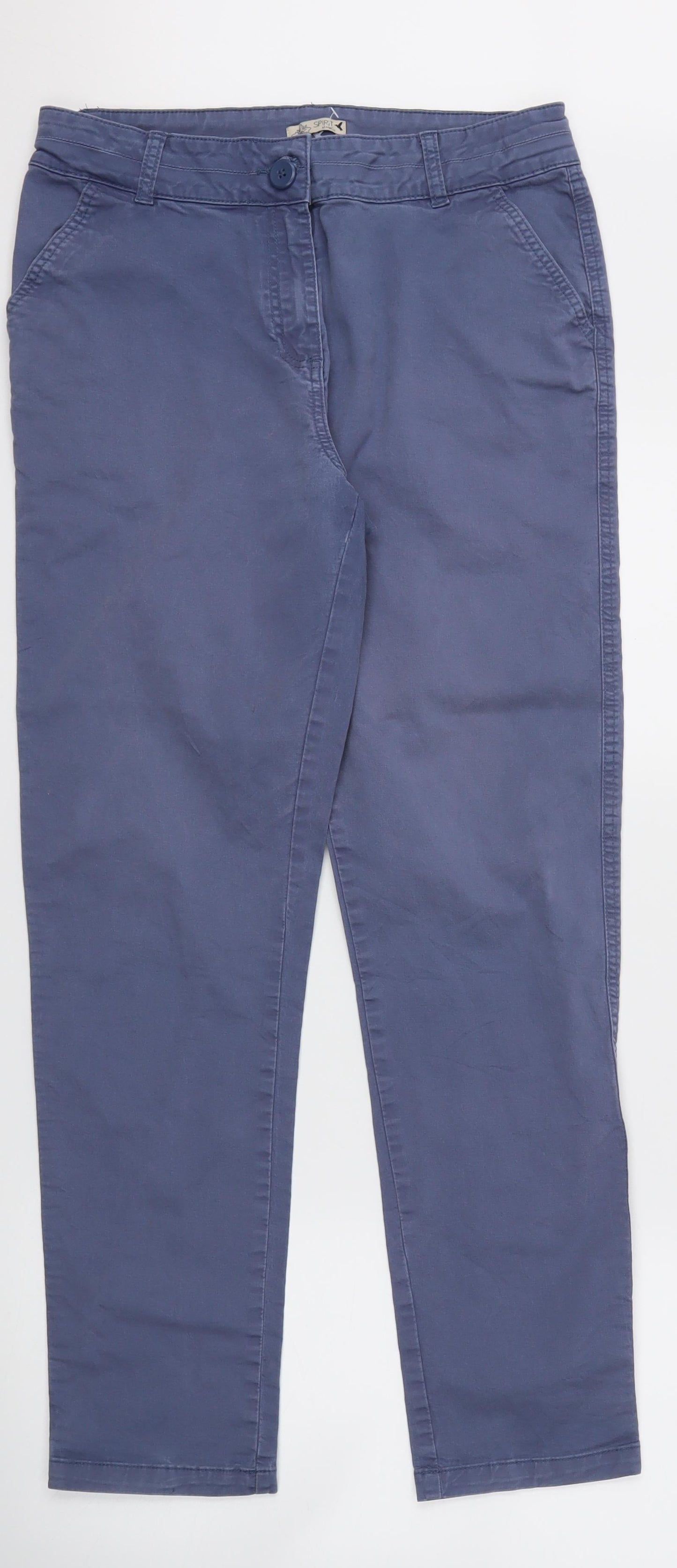 Womens UK Size 10 Spirit Regular Fit Skinny Blue Jeans