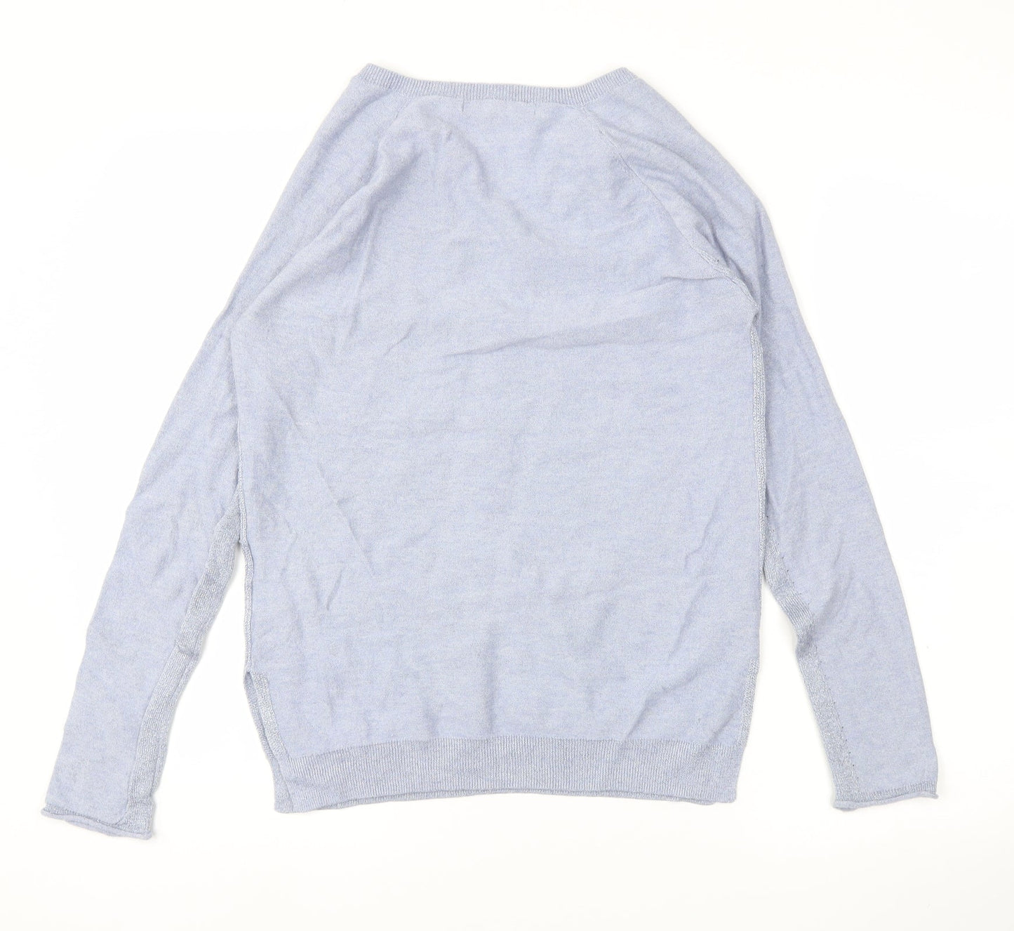 Womens UK Size 10 next Blue Basic T-Shirt