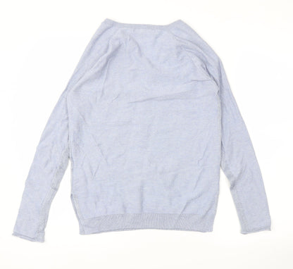 Womens UK Size 10 next Blue Basic T-Shirt