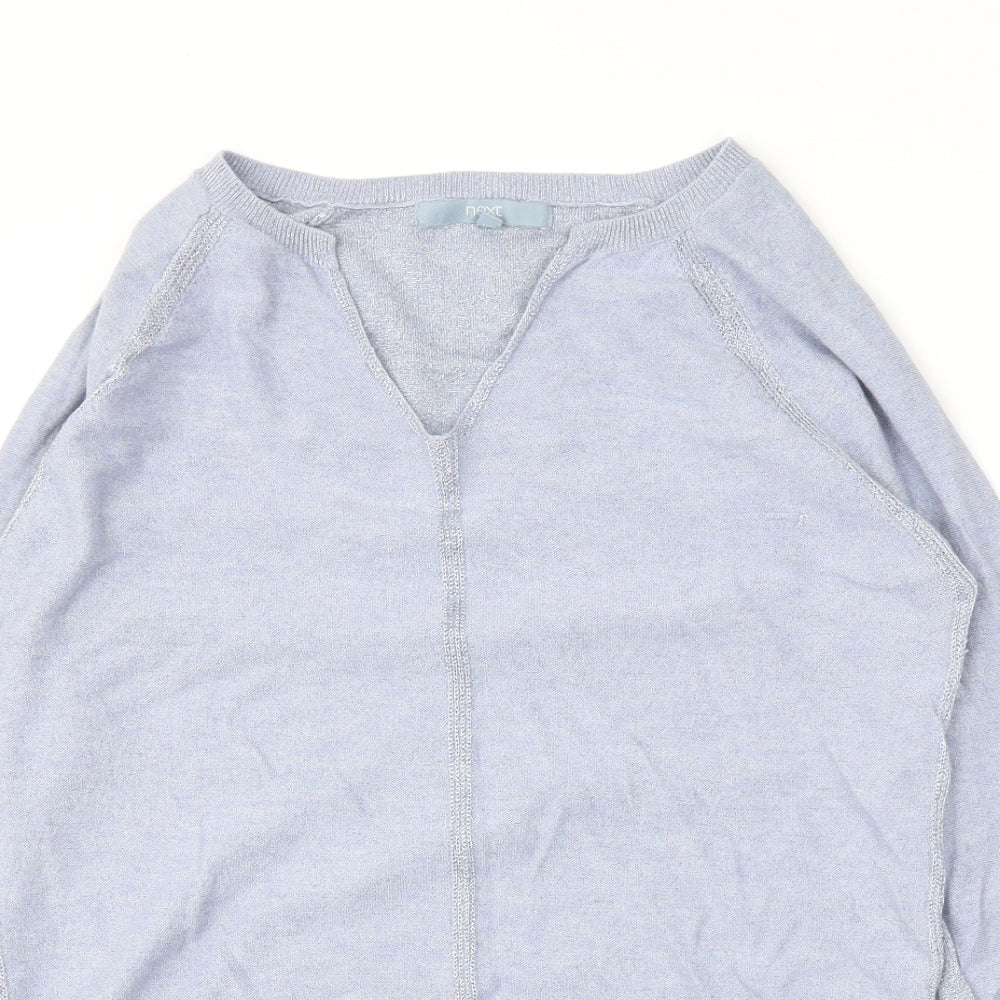 Womens UK Size 10 next Blue Basic T-Shirt