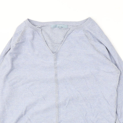 Womens UK Size 10 next Blue Basic T-Shirt