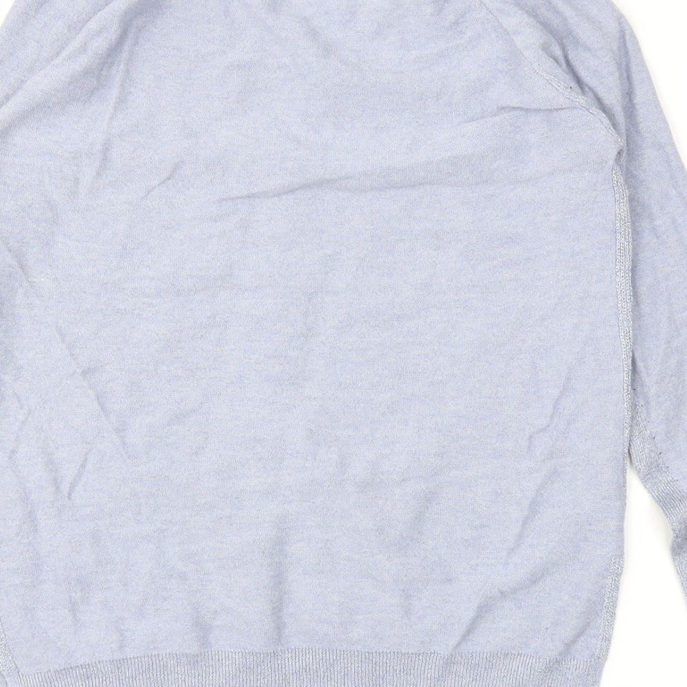 Womens UK Size 10 next Blue Basic T-Shirt