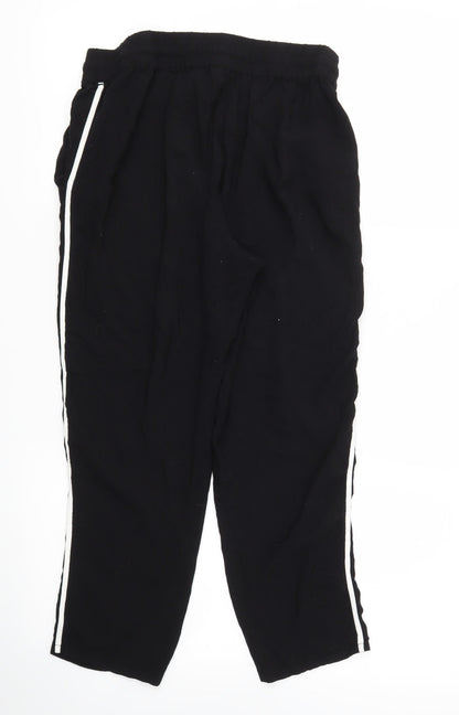 Womens UK Size 8 H&M Regular Fit  Black Trousers