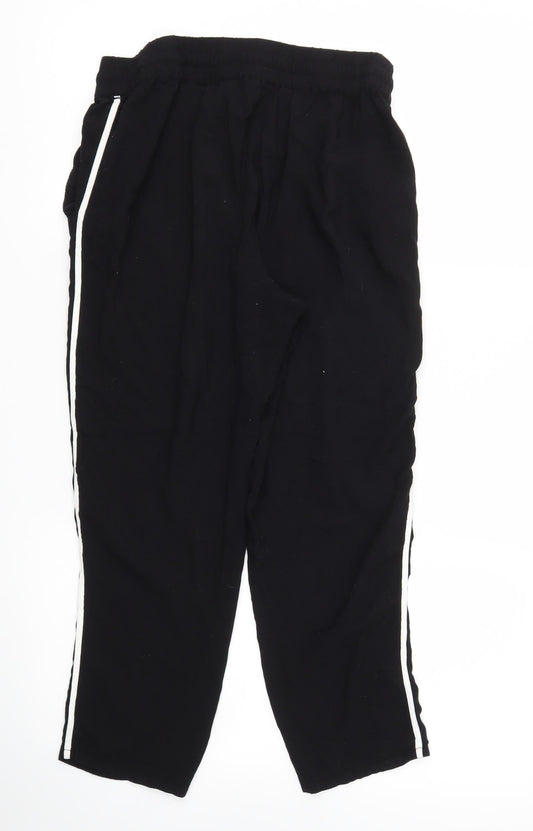 Womens UK Size 8 H&M Regular Fit  Black Trousers