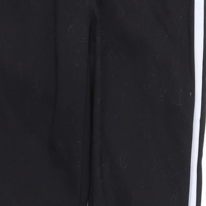 Womens UK Size XS Zara Regular Fit  Black Trousers