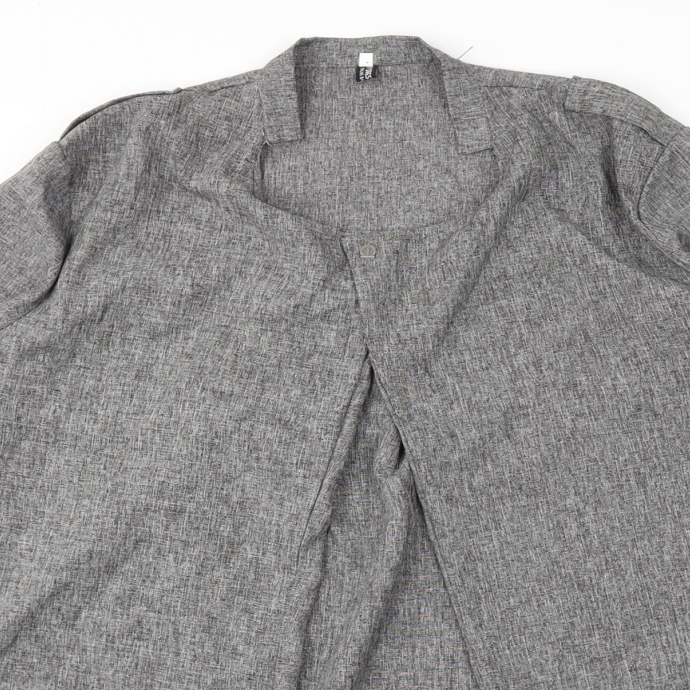 Womens UK Size XL Preworn Grey Jacket