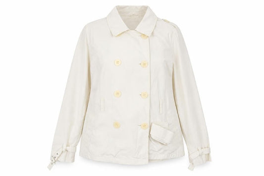 M&S Womens Ivory   Jacket Coat Size 14