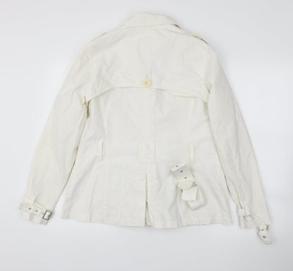 M&S Womens Ivory   Jacket Coat Size 14